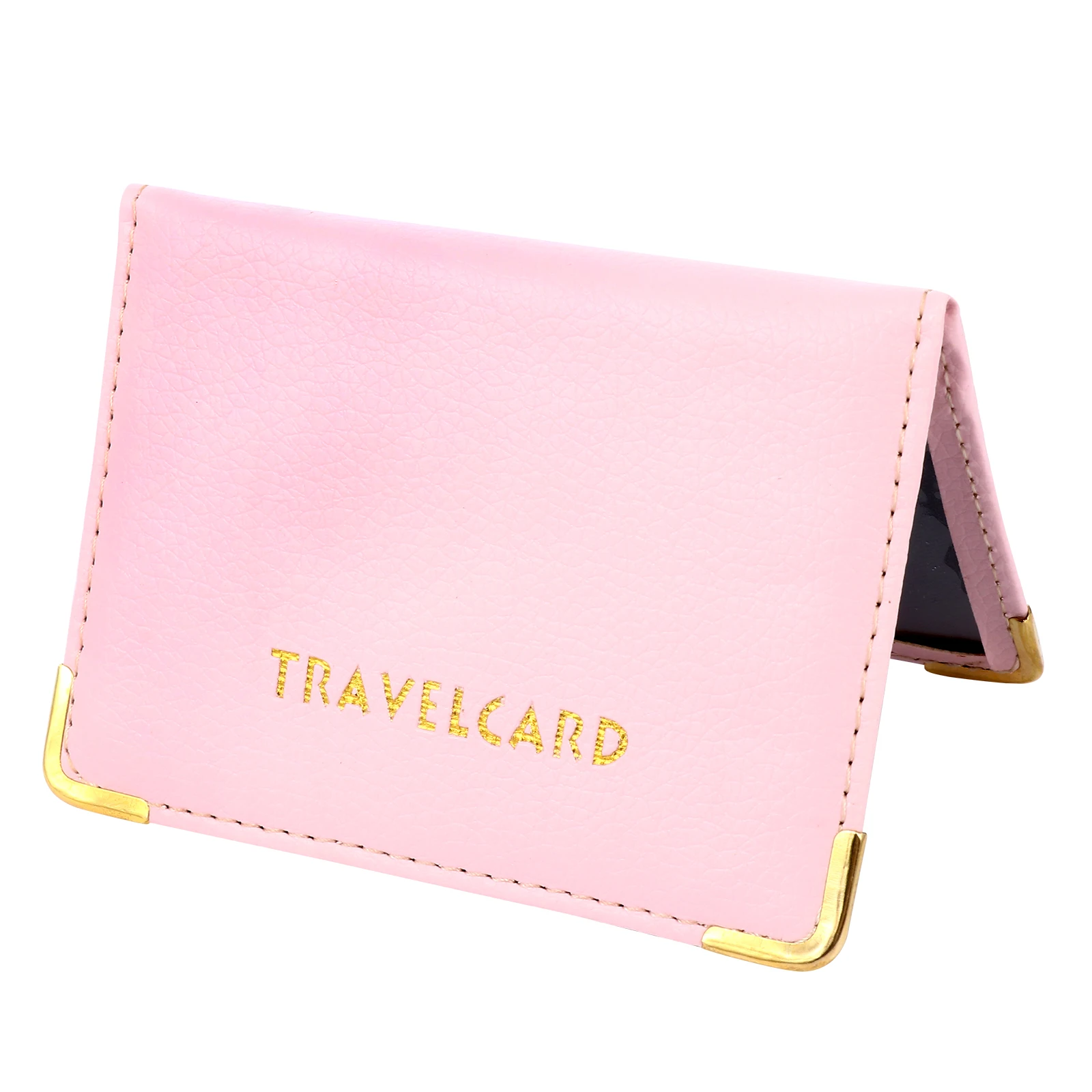 

ID Case Portable Card Holder Bank Travel Cover Small Protective Sleeve Bag Credit Holders Pu