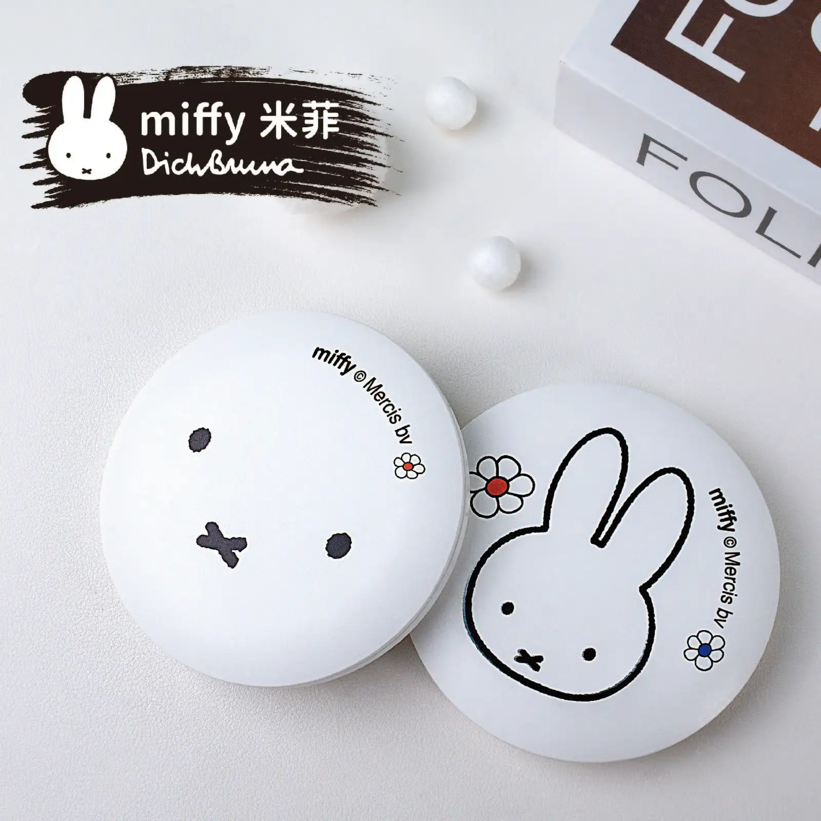 MIPOW/MIFFY Handheld LED Makeup Mirror