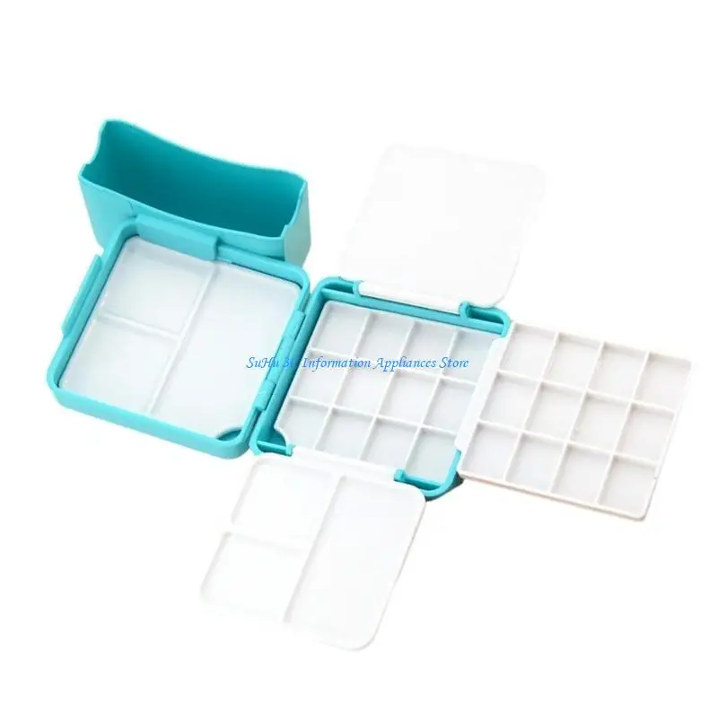 

J0MB Watercolour Paint Palette Empty Watercolour Empty Box Drawing Accessories