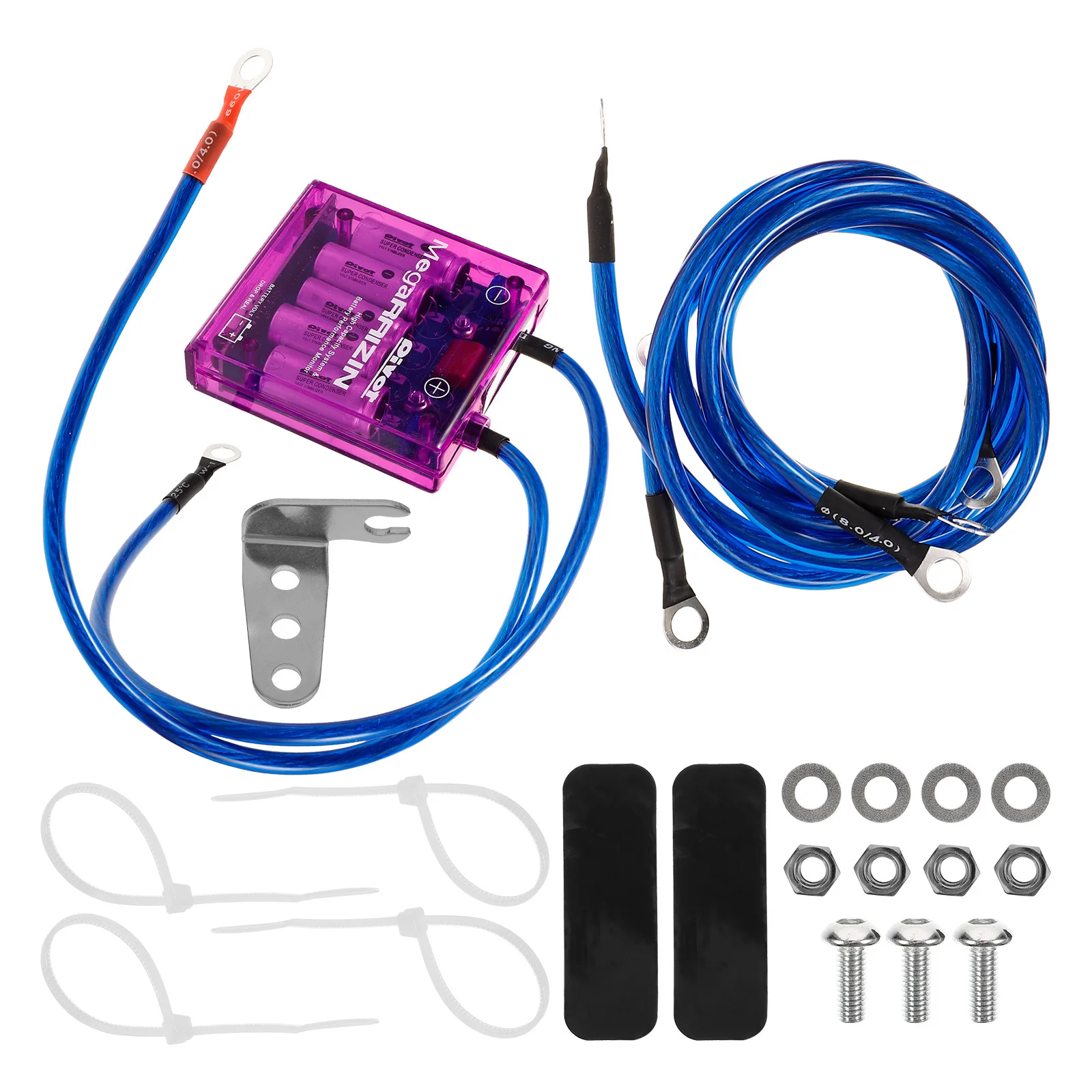 1Set الرقمية الجهد استقرار المعدل الإلكتروني سيارة السيارات منظم عدة 3 أسلاك الأرض دائرة المراقبة في الوقت الحقيقي #6