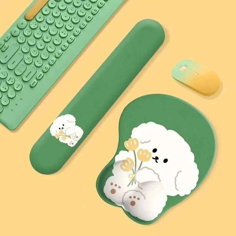 Mouse Pad Wholesale Ergonomic Design Keyboard Wrist Rest Pad Support Gaming Mouse Pad