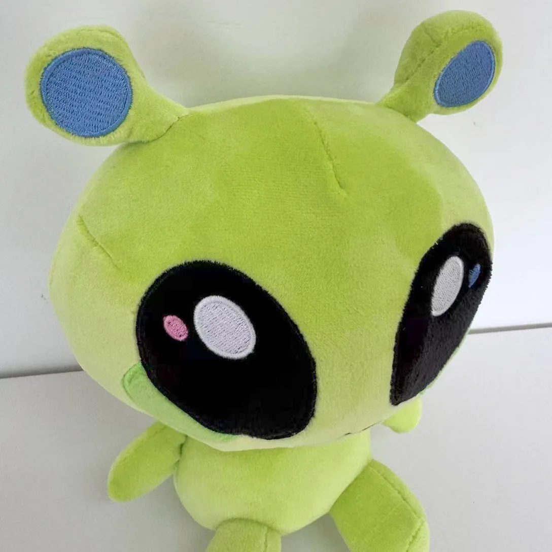 2025 HEIßE NEUE 20 CM Dingle Plushie Grüne und blaue Tentakel-Alien-Puppe