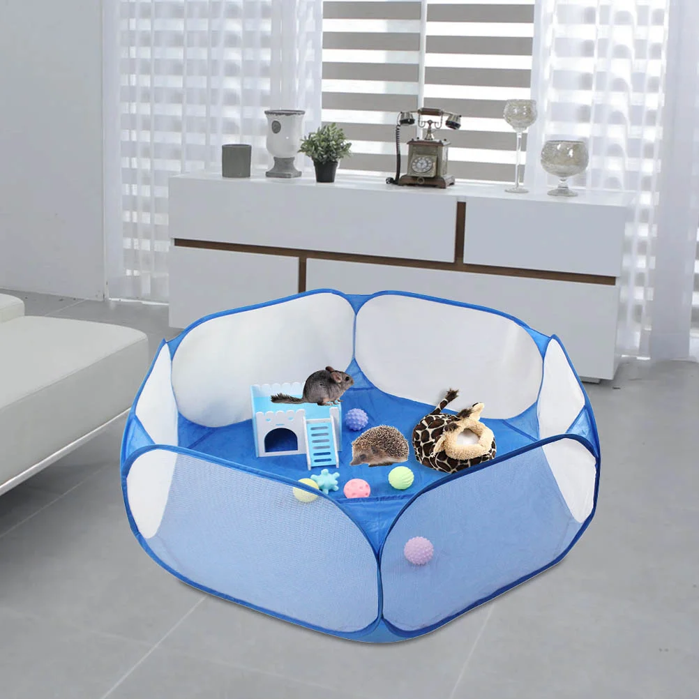 

Pet Tent Scratch Resistant Folding Portable Large Space Dog Cat Playpen Outdoor Indoor Pet House Shelter Dog Summer Tent