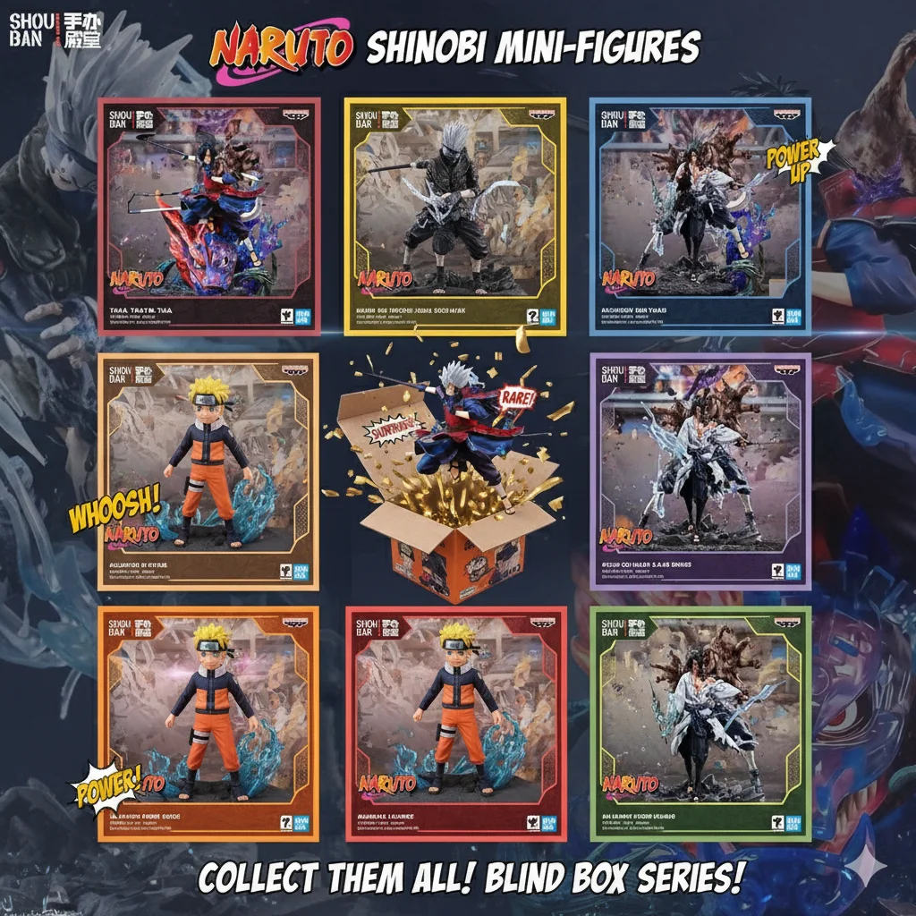 2026 ناروتو صندوق أعمى صندوق محظوظ شخصيات كرتونية 15 إلى 30 سنتيمتر تحصيل نموذج الدمى كاكاشي هاتاكي ساسوكي اوتشيها مجموعات الالعاب لمحبي