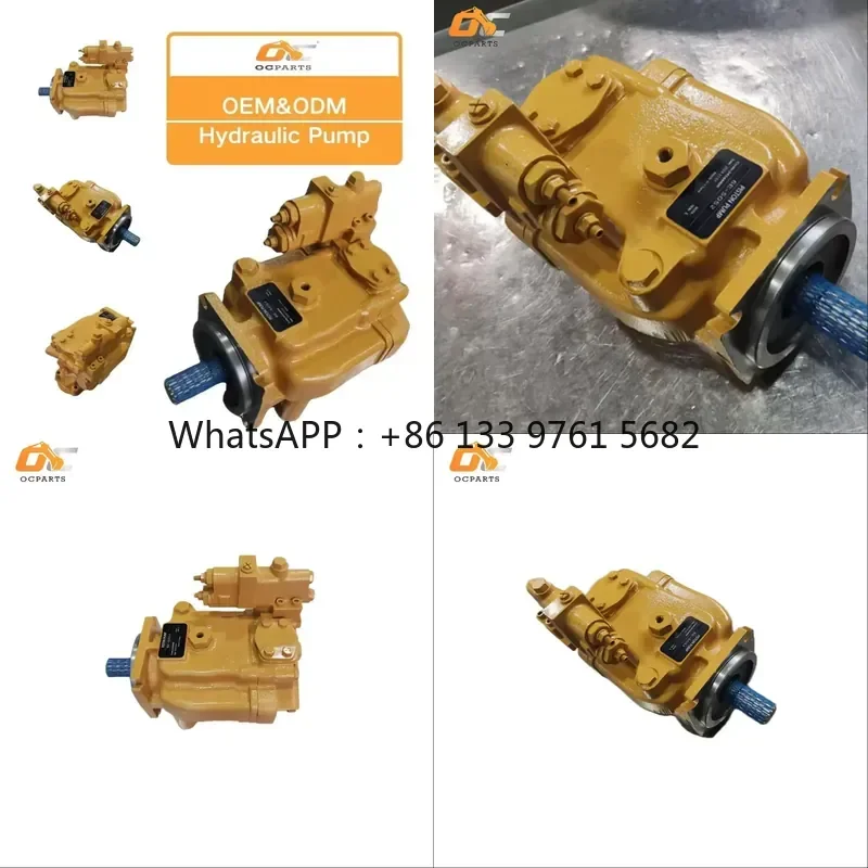 WSQ for 6E-5052 Piston Hydraulic Pump for D5H D5HTSK II Tracked Bulldozer 527 Crawler Skidder 5P 5S Replacement