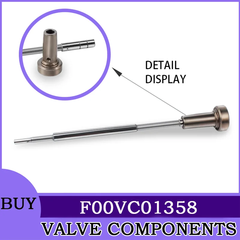 Common Rail Injector Control Valve Assembly Suitable F00ZC01369  F00ZC01302  F00VC01358 For BOS-CH Da Chai YE1433