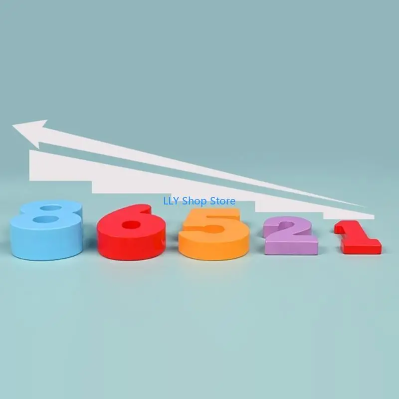 لعبة التوازن التعليمي T8UD لعبة موازنة تعلم الرياضيات لأطفال رياض الأطفال