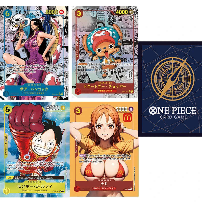 

Anime One Piece Nami Boa Hancock Tony Chopper Monkey D Luffy Diy Flashcard Board Game Collectible Card Toy Birthday Gift