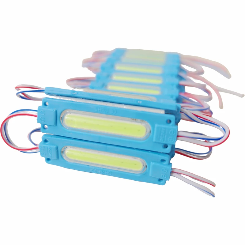 20pcs 24V 2.4W Outdoor Module Light COB LED Lights  Waterproof Storefront Window Light for Business Store Advertising Signs
