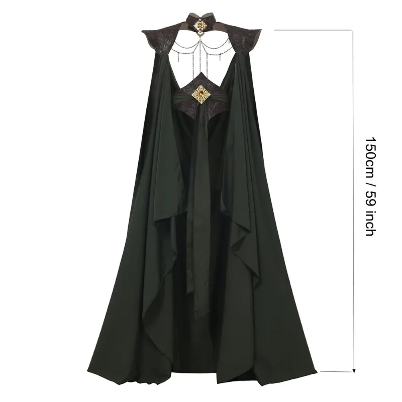 Vintage Women Medieval Fairy Elven Capelet, Short Shoulder Wrap Renaissance Fantasy Cloak for Halloween Party Cosplay Role‑Play