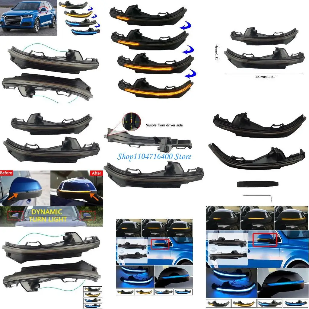 

y1gd Car Flowing LED Dynamic Rearview Mirror Turn Light for FY 4M 2x