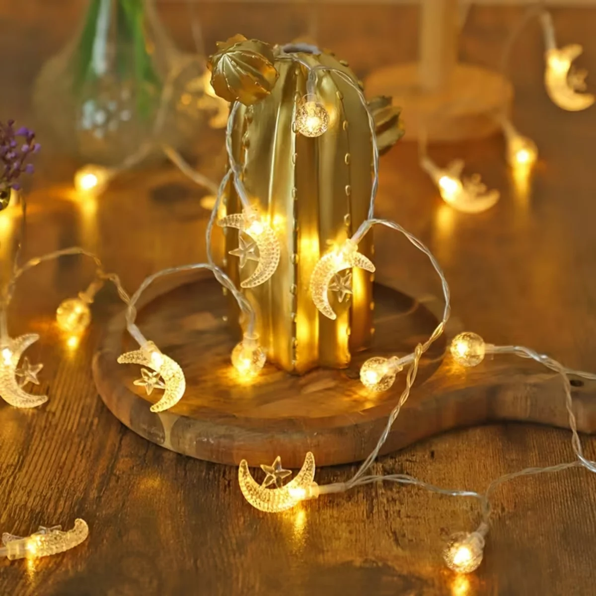 LED Mini Lights, String Lights, Decorative Lights, Ambiance Lights, Ornaments, Bubble Balls, Moon/Star Lights, String Lights.