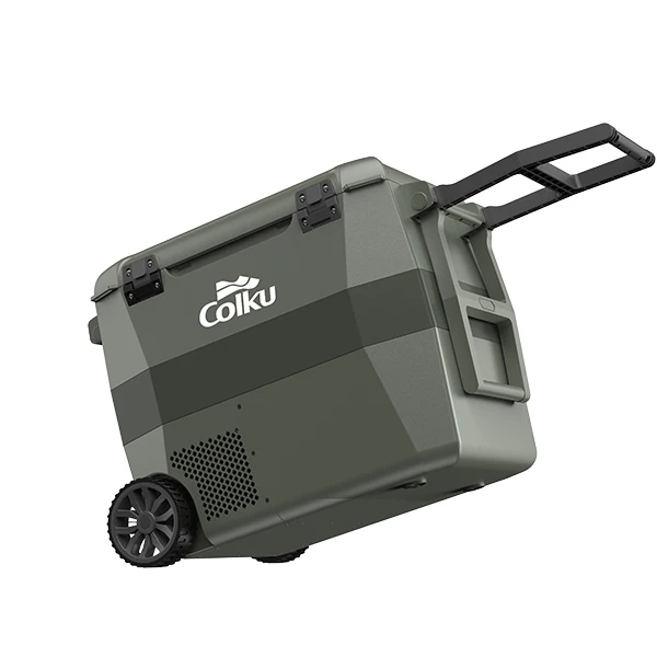 

GC60 12V Portable Compressor 60L Car Refrigerator Fridge Freezer Electric Cooler With Wheels For Camping Rv Truck
