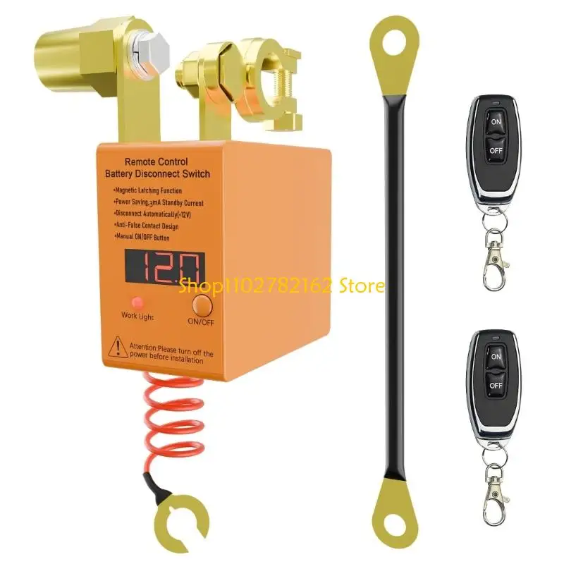 

547B 12V 240A Remote Battery Disconnect Switches Battery Killing Switches for Car Boat