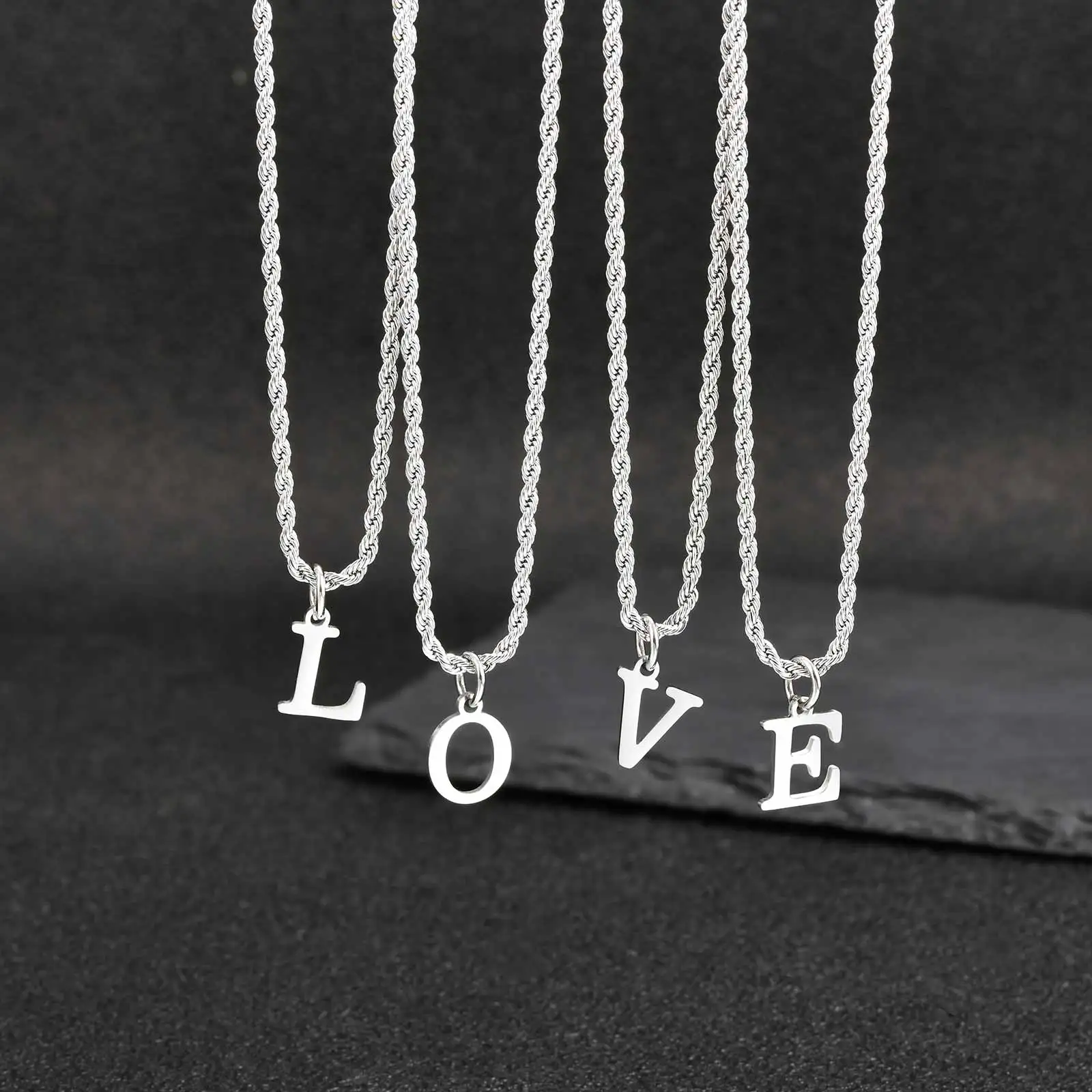 Vnox Men’S A-Z Lett…