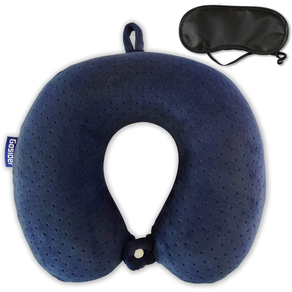 

Neck Pillows for Sleeping Travel Pink Travel Pillow Comfortable U Shape Memory Foam Pillows Neck and Head Support