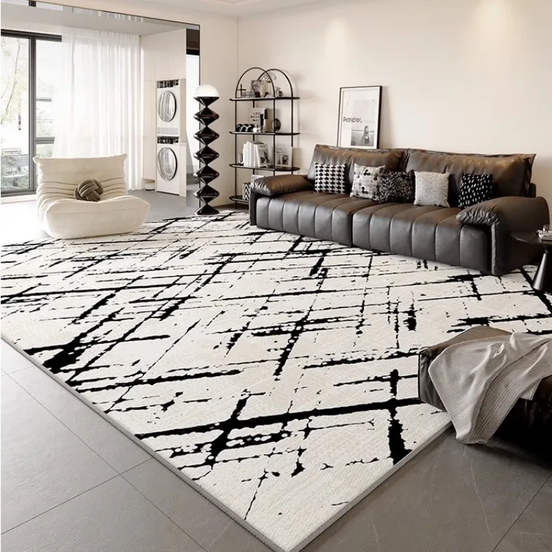 Fransız basit halı oturma odası ışık lüks yumuşak Mat kalınlaşmış leke dayanıklı yatak odası vestiyer peluş Mat Plush оееtatapis 그 그