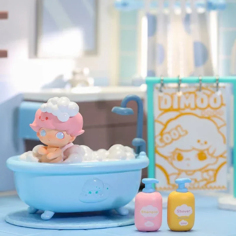 

POP MART Dimoo Home Body Series Prop Series слепая коробка-милая аниме-фигурка Mystery Guess Bag Кукла для украшения рабочего стола