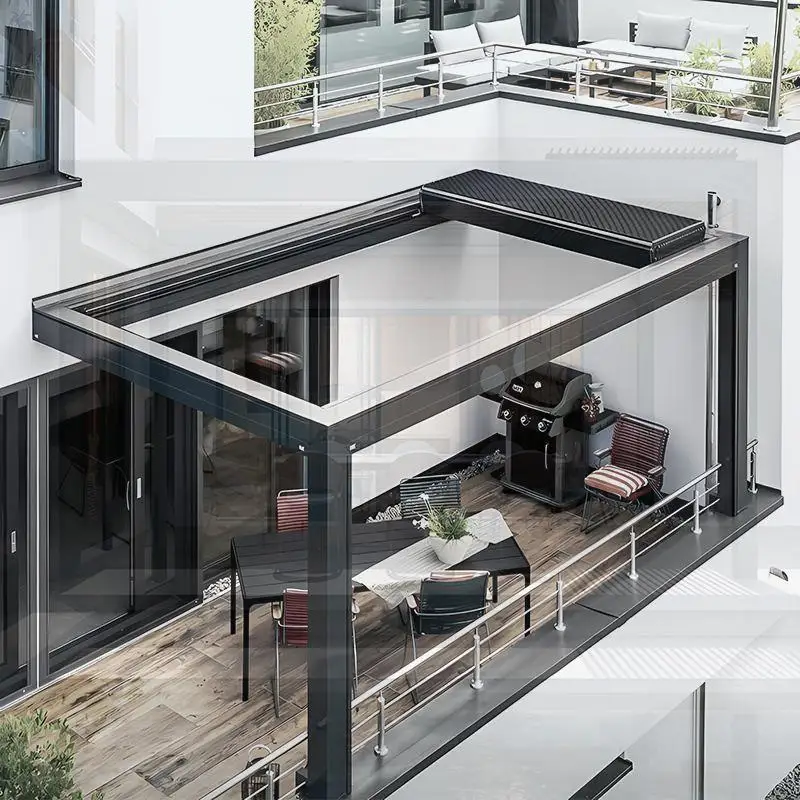 Casing Ponsel Tahan Guncangan Tahan Air Ramping Ramping iPhone Samsung Perjalanan Bisnis Pergola Luar Ruangan