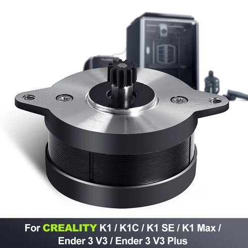 Motor paso a paso extrusor K1 con engranaje de 12 dientes para impresoras 3D Creality K1,K1C,K1 Max,Ender 3 V3,Ender 3 V3 Plus