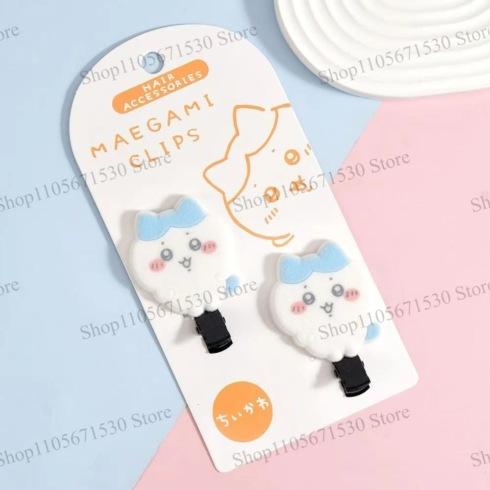 Kawaii Chiikawa Cute Cartoon Hair Clip Hachi Usagi New Sweet Hair Pin Lovely Hair Accessory for Girls Daily Hairstyle Decoration