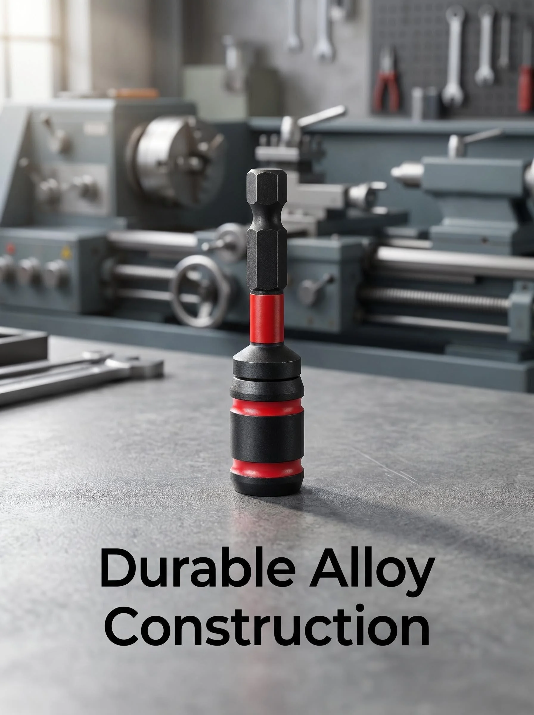 Wrench Socket Head, Strong Magnetic Drill Tail Thread Hexagonal Socket Head