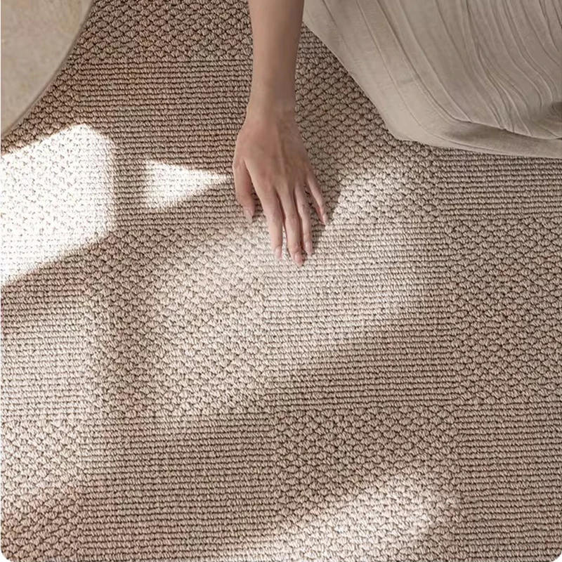Modern Simple Wool Carpet Vintage Soft Thick Home Decor Floor Area Rug Handmade Large Customize Study Rug for Bedroom Carpet