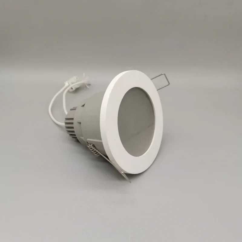 1 Head GU10 Fitting Square Round Lighting GU10 Holder Casing Frame Eyeball Downlight Housing Spotlight Fitting