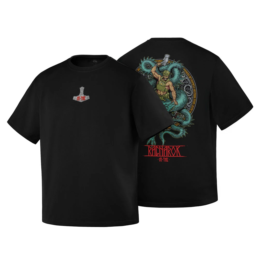 Ragnarok Cotton Hard Tactics Graphic Printing High-end Luxury Unisex Style Both of Men and Women