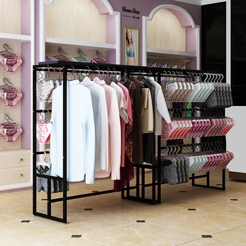 Underwear display rack, underwear store pajamarack, bra and underwear displayrack, pajamarack, clothing store displayrack
