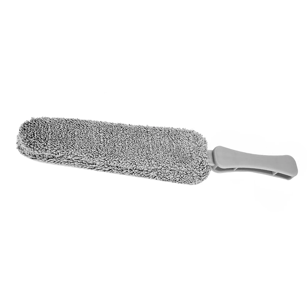 

Cleaning Brush Coral Fleece PP Car Vent Cleaner Duster Detailing Brushes Air Outlet Wet Dry Long Handle Washable Reusable Sponge