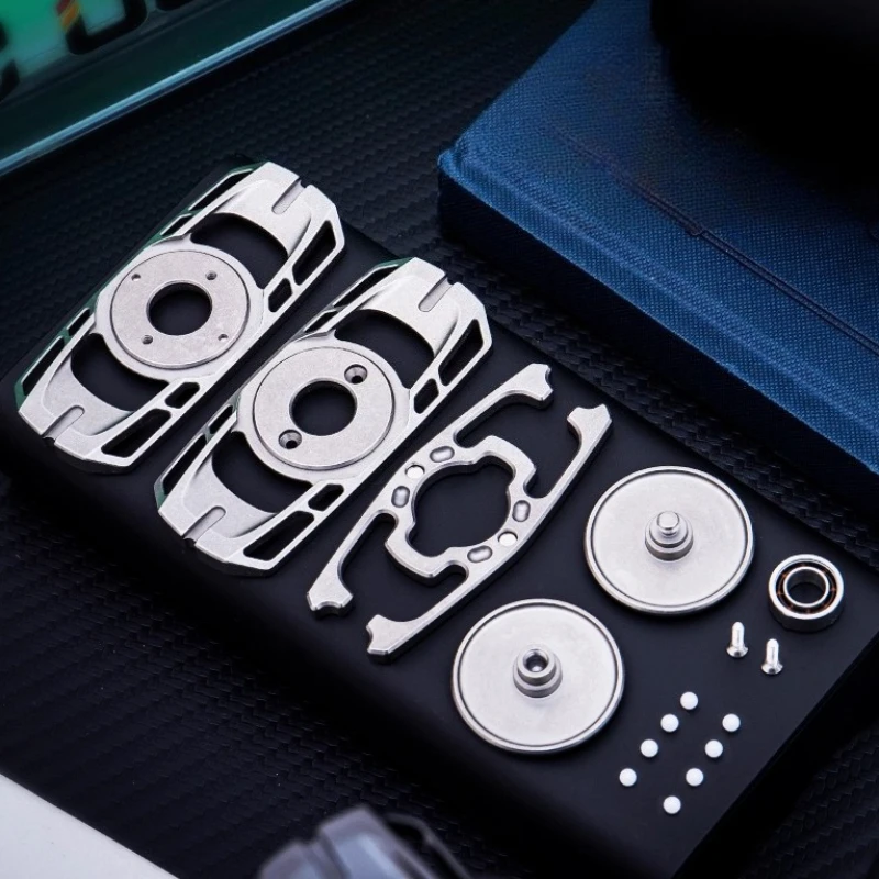 Tuning Fork Fidget Spinner Hand Spinning Top Tip Fingertip Flywheel Gyro EDC Metal Relieve Stress Relief Toy Adults Anti Anxiety