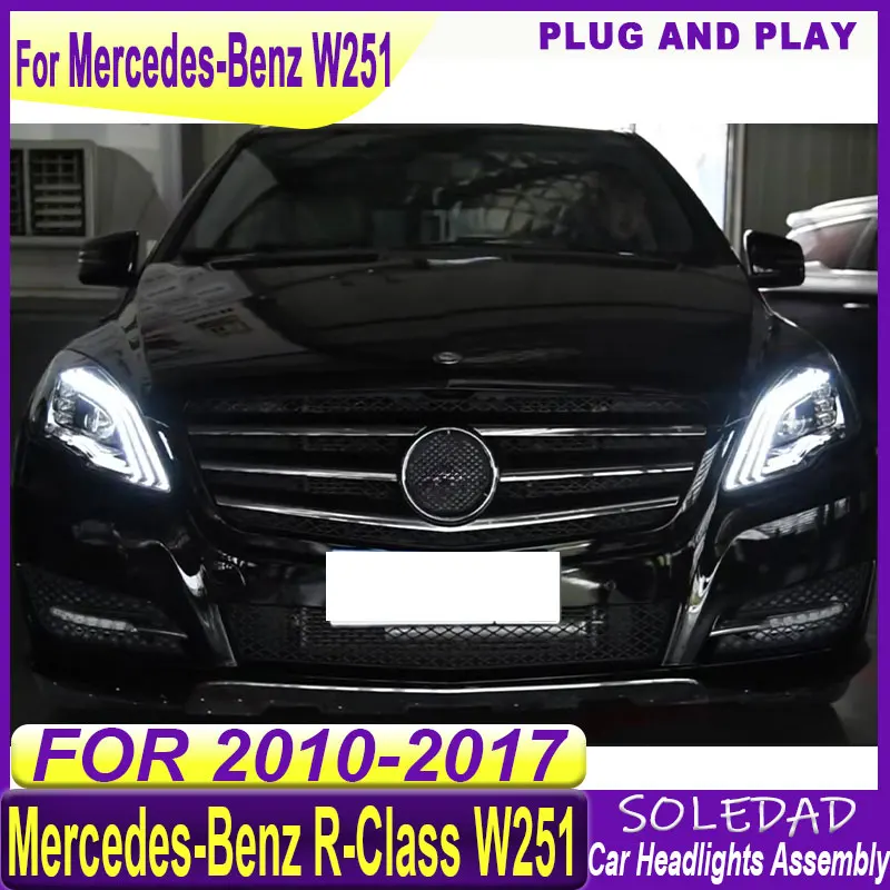 Car Headlight Assemblies For Benz R-class W251 2009 2010 2011 2012 2013 2014 2015 2016 2017 headlights Brake Turn Signal Lamp