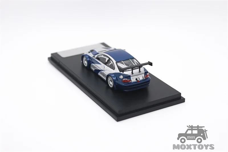 **予約注文** DCM 1:64 M3 GTR E46 ニード・フォー・スピード リバリー シルバーブルー ダイキャストモデルカー **予約注文**
