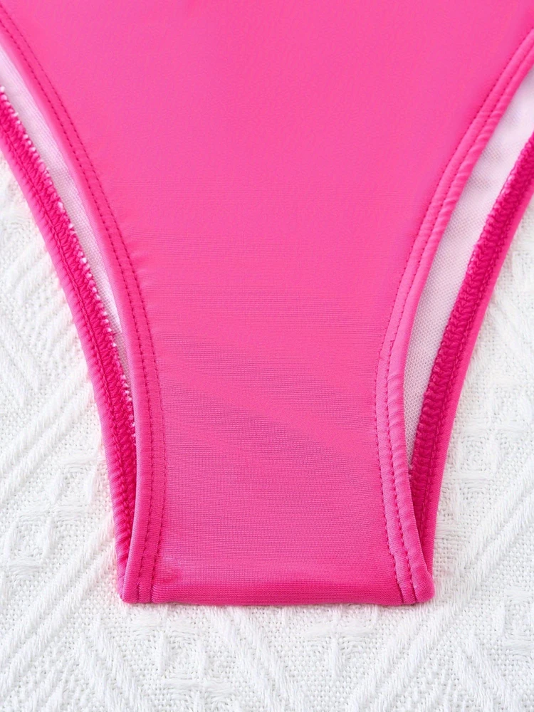 Heiß begehrtes, hochwertiges Produkt: Badeanzug-String-Bikini-Set, sexy Damen-Badeanzug mit Kristalldiamant-Verzierung und Damen-Strandkleidung. – Detail 9