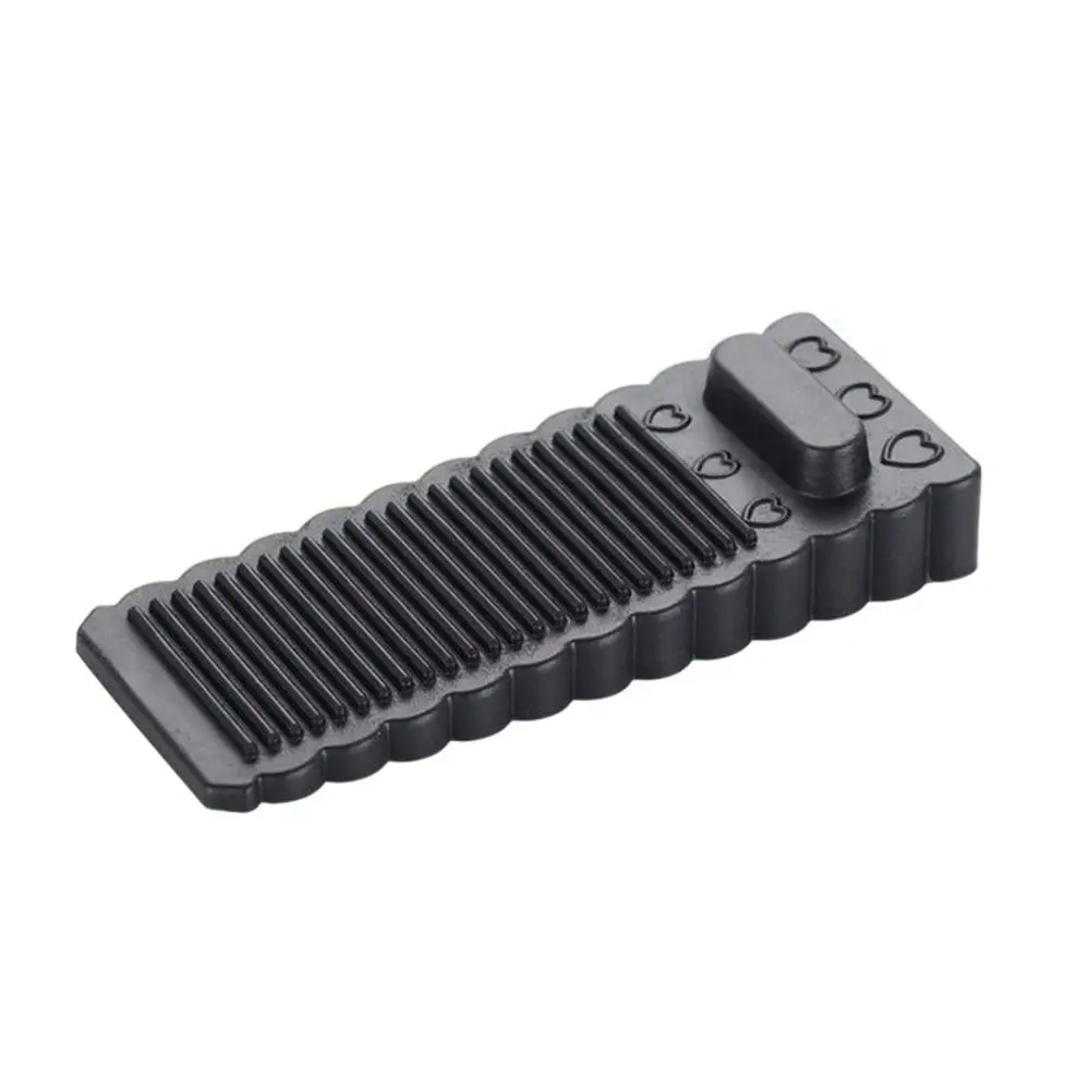 Creative PVC Door Stopper Wedge Wall Protectors Floor Holder Windproof Safety Doorstop Home