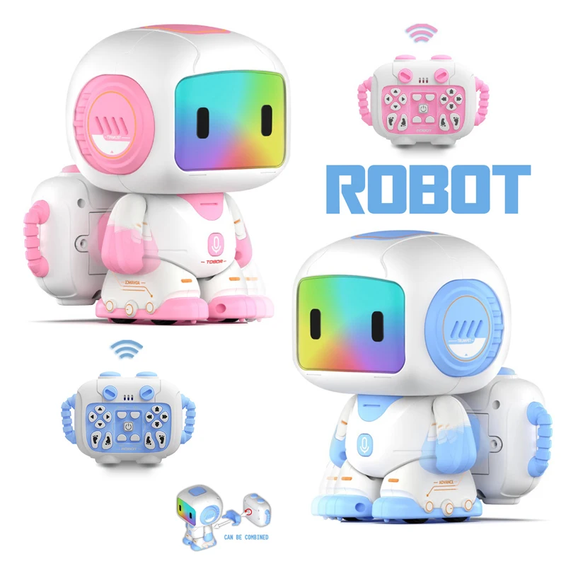Intelligent Remote Control Robot, Light And Music Multi-functional Induction Robot Toy, Holiday Gift For Boys And Girls