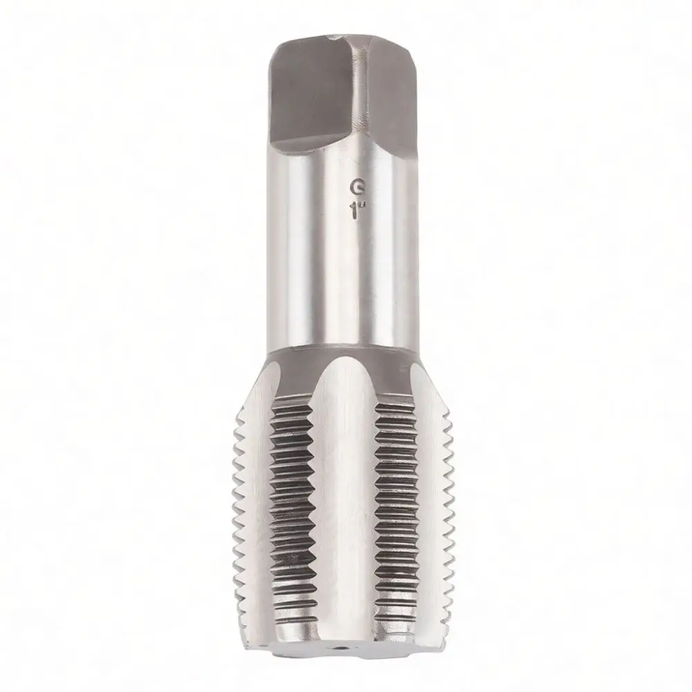 NPT Pipe Thread Tap Taper Threading Repair Tool Set Plumbing Repairing Reconditioning Accessory For 1 8 To 1 Inch Fittings