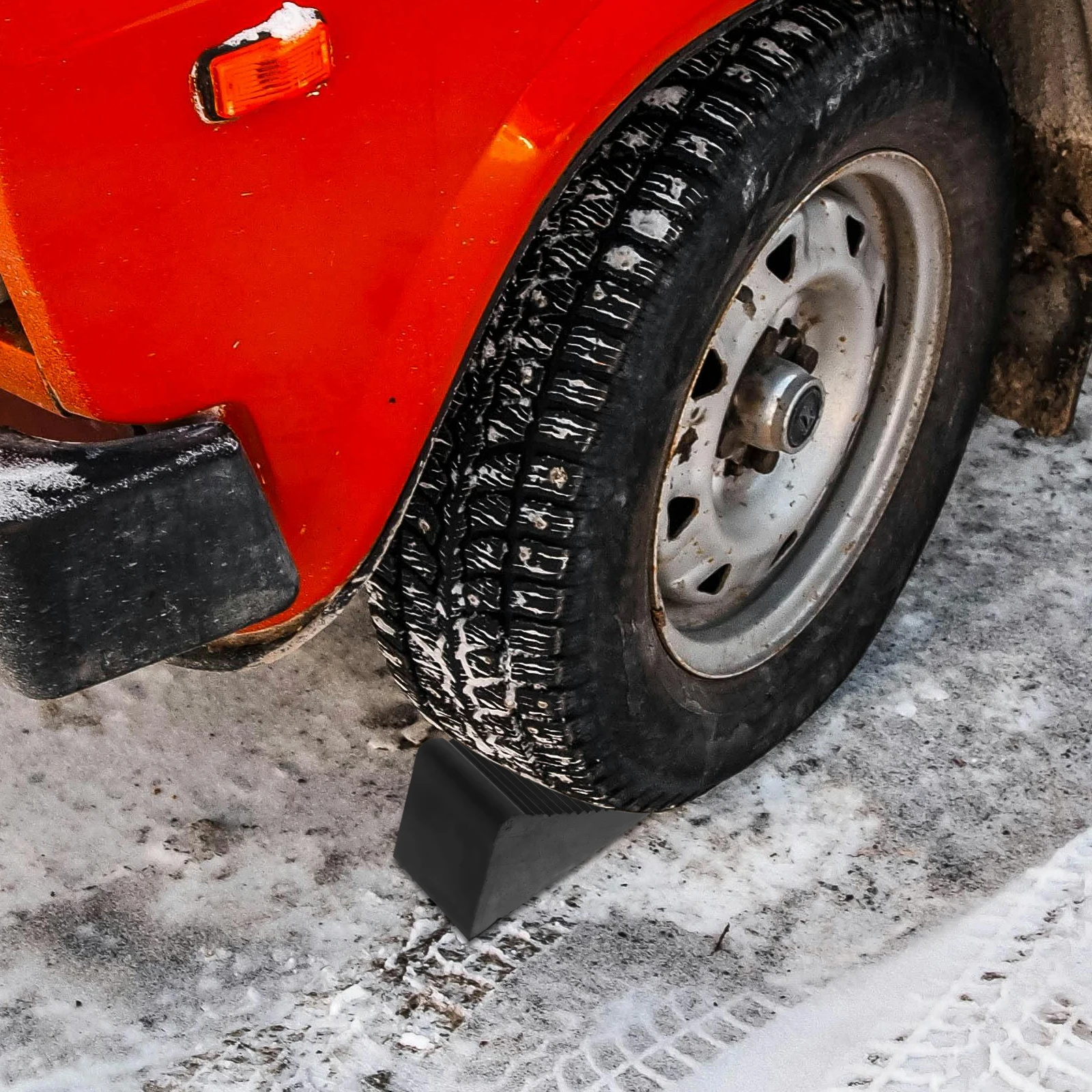 

Wheel Anti-slip Car Chock Camper Trailer Tire Blocks Stopper for Garage Travel Chocks