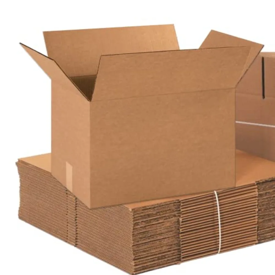 

Shipping Boxes Medium 18"L x 12"W x 12"H 25-Pack - Corrugated Cardboard Box for Moving, Mailing, Packing, Packaging and Storage
