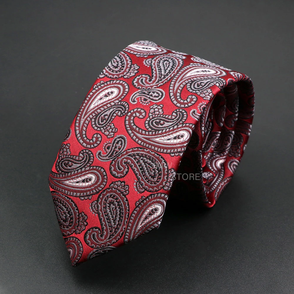 New Design Wedding Men Tie Grey Brown Green Paisley Flower Neckties Men Business Dropshipping Groom Collar Accessories Gift