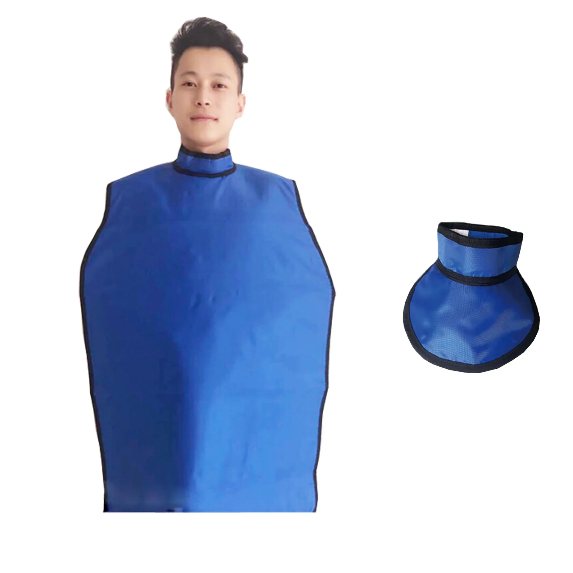 BL-114 0.5mm PB Adult Xray Protective Lead Apron with High Collar For X-ray Radiation