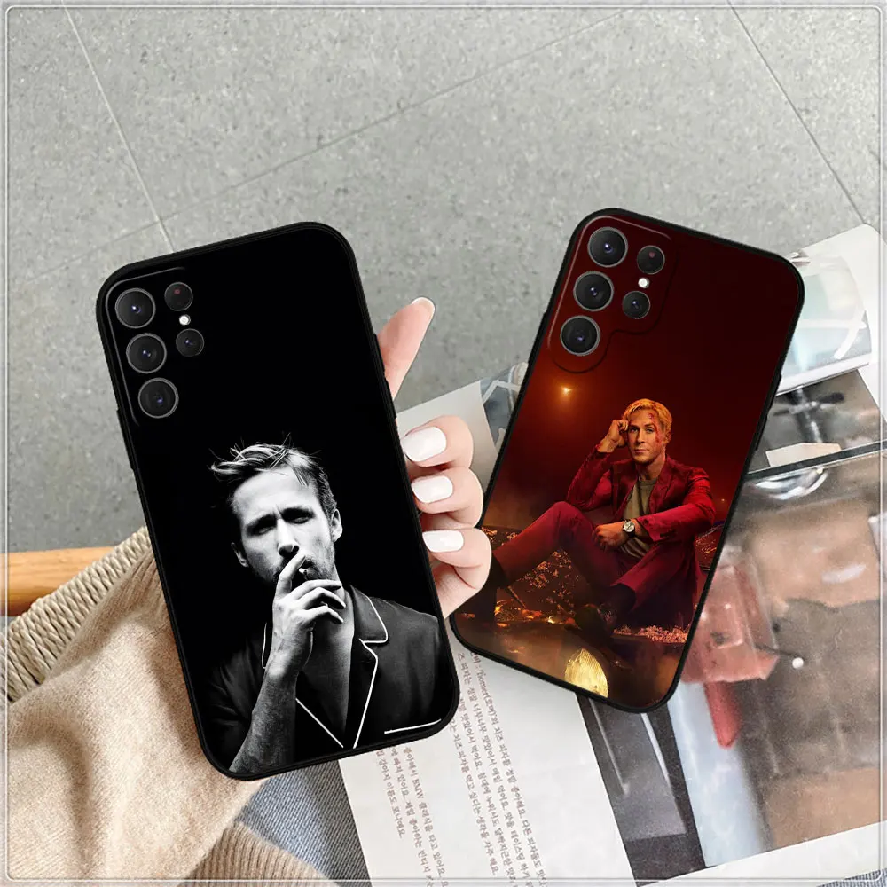 Funny Ryan Gosling Rapper Phone Case For Samsung Galaxy S24 Case S22 S21 S20 S23 Ultra Fe S10 S25 S9 S8 Plus 5G Silicone Cover