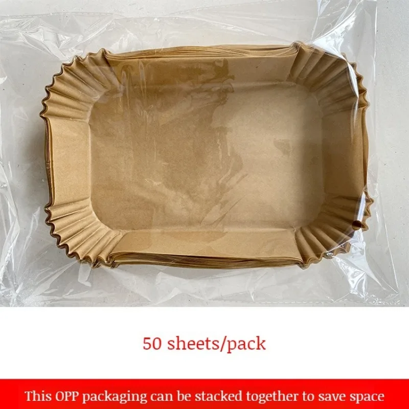 Double boiler air fryer paper rectangular carton packaging kitchen supplies double boiler carton