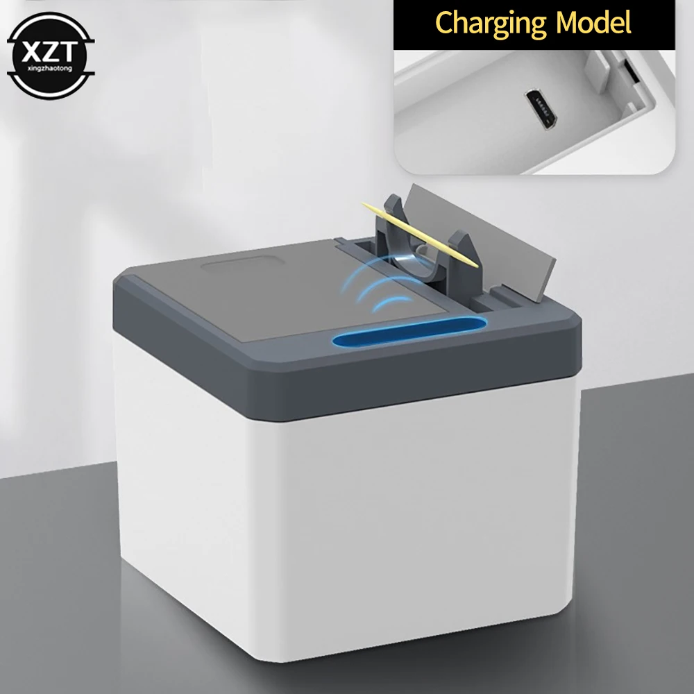 Smart Automatic Toothpick Storage Box Kitchen Restaurant Toothpick Holder Intelligent Sensor Electric Toothpicks Dispenser