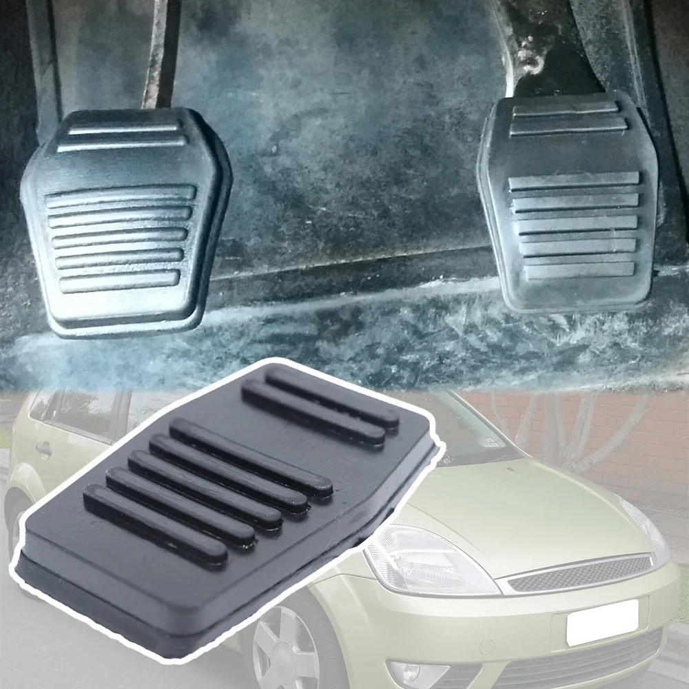 

Car Brake Clutch Foot Pedal Rubber Pad Cover Accessories For Ford Fiesta 5 MK5 2002 2003 2004 2005 2006 2007 2008 94BB-7A624-AA