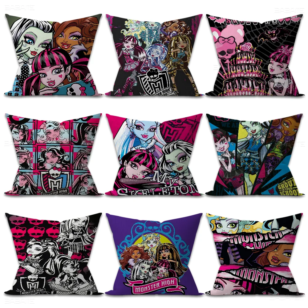 M-Monsters H-High pillow cover sofa cushion cover home room decoration children gift