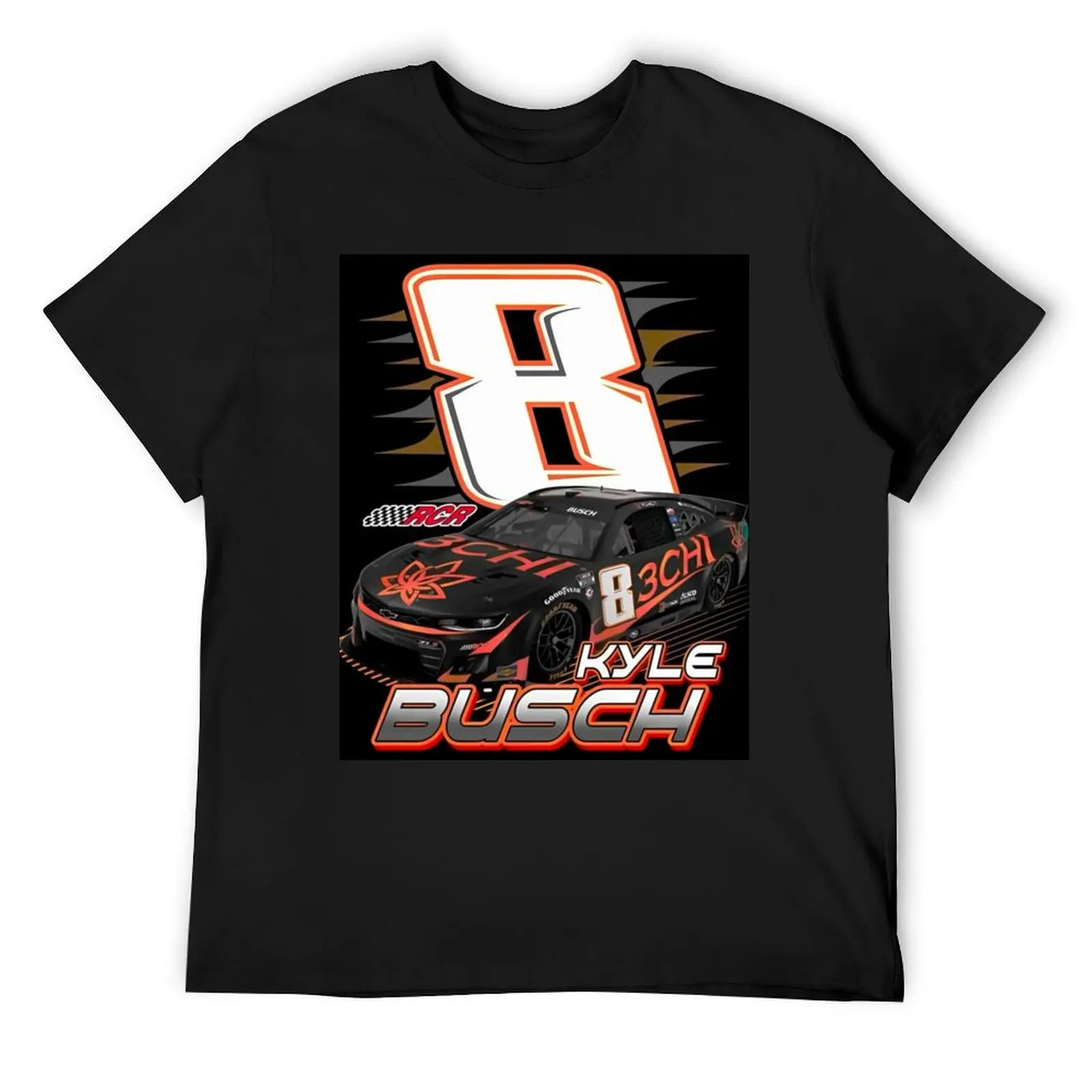 Kyle busch T-Shirt summer clothes cute tops mens big and tall t shirts