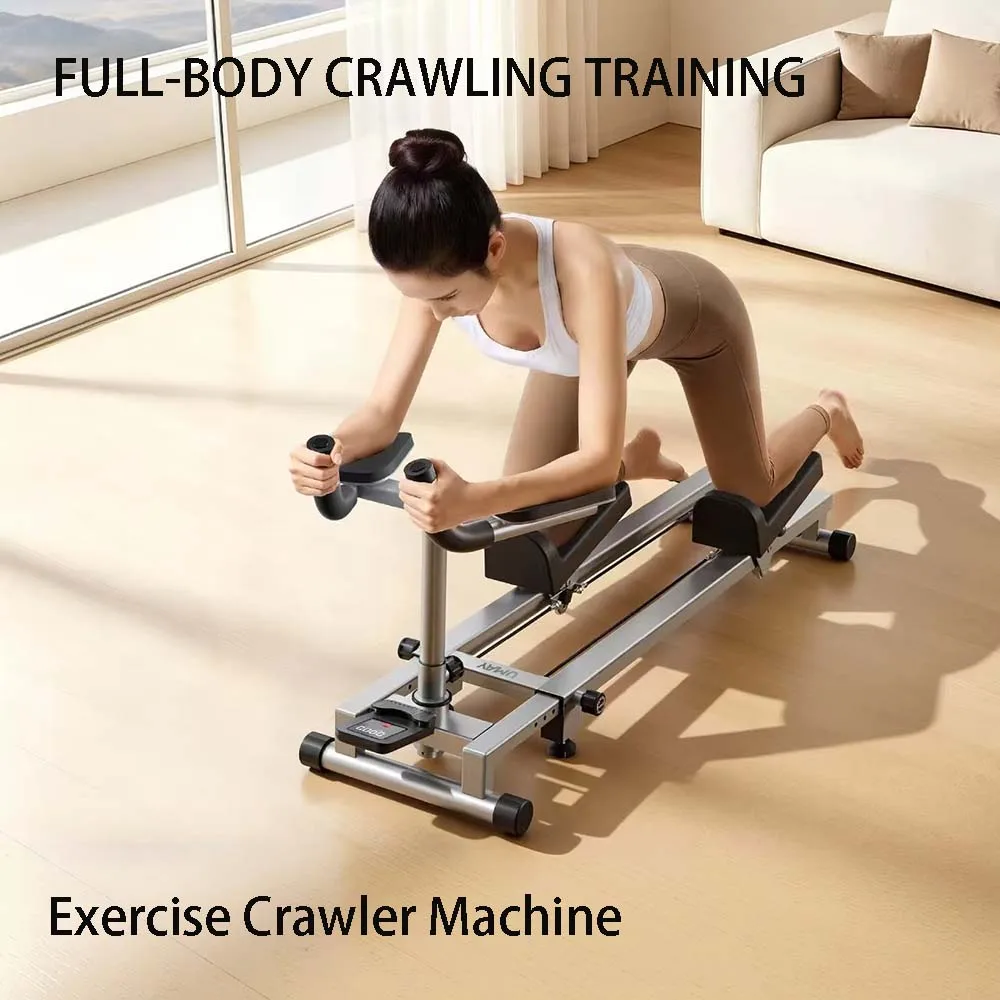 Home Crawling Waist Machine Crawl & Spine Twist and Stretch Trainer Crawl Workout Machine Full Body Low-Impact