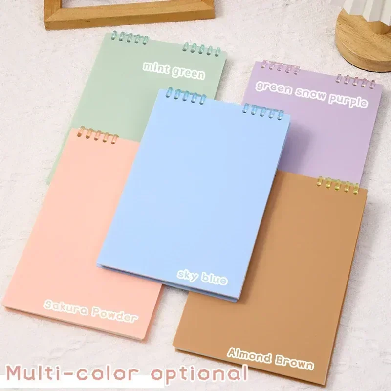 A5 60Sheets Thick Notebook Spiral Binding Loose-leaf Notebooks with Lines Pages Students School Office Stationery Supplies 2025